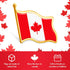 Canada Flag Souvenirs Pin, Canadian National Flag Lapel Pin, Patriotic Maple Leaf Badge Canada flag Pin